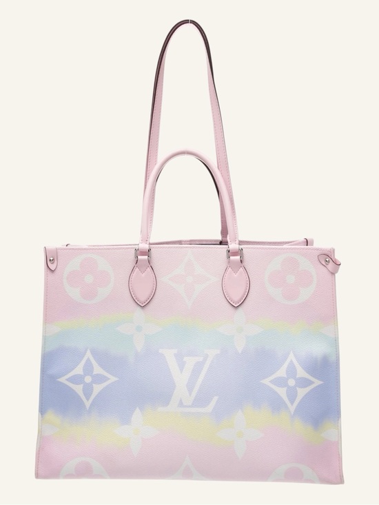 Louis Vuitton Handbags - Louis Vuitton Onthego GM By The Pool Pink Blue Pastel Monogram Tote
